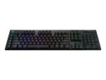 Logitech G 920-008955 Tastatur Gaming RF Wireless + Bluetooth QWERTZ Deutsch Schwarz