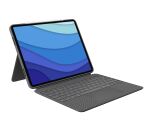 Logitech Combo Touch QWERTZ Deutsch Smart Connector Grau