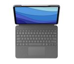 Logitech Combo Touch QWERTZ Deutsch Smart Connector Grau