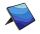 Logitech Combo Touch QWERTZ Deutsch Smart Connector Grau