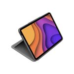 Logitech Folio Touch QWERTZ Deutsch Smart Connector Grau