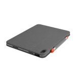 Logitech Folio Touch QWERTZ Deutsch Smart Connector Grau