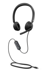 Microsoft Modern USB-C Headset Kopfhörer Kabelgebunden Kopfband Büro/Callcenter USB Typ-C Schwarz