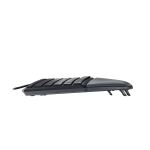 CHERRY KC 4500 ERGO Tastatur Universal USB QWERTY US Englisch Schwarz