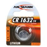 Batterie Knopfzelle CR1632 ANSMANN Spannung von 3 V 1er...