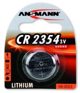 Batterie Knopfzelle CR2354 ANSMANN Spannung von 3 V 1er Blister