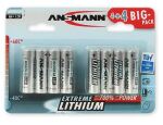 Batterie Mignon AA / FR6 8er Lith. Spannung von 1,5 V 8er...