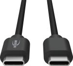 Kabel USB C->C S/S 200cm schwarz S/S, 200cm, schwarz