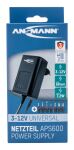 Ansmann APS 600 Netzteil & Spannungsumwandler Schwarz