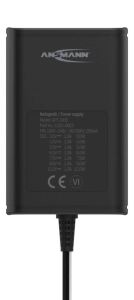 Ansmann 1201-0023 Netzteil & Spannungsumwandler Drinnen 12 W Schwarz
