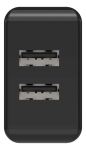 Ansmann HC212 Universal Schwarz AC Drinnen