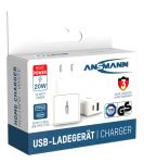 Ansmann HC218PD Universal Weiß AC Schnellladung Drinnen