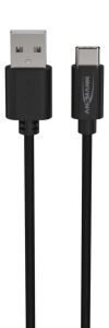 Ansmann 1700-0130 USB Kabel 1 m USB A USB C 0,48 Gbit/s Schwarz