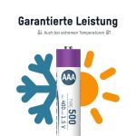 Ansmann 1311-0028 Haushaltsbatterie Wiederaufladbarer Akku AAA Lithium-Ion (Li-Ion)