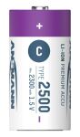 Ansmann 1313-0004 Haushaltsbatterie Wiederaufladbarer Akku C Lithium-Ion (Li-Ion)