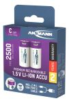 Ansmann 1313-0004 Haushaltsbatterie Wiederaufladbarer Akku C Lithium-Ion (Li-Ion)