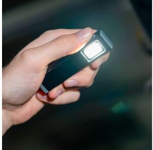 ANSMANN Stiftleuchte 500lm 3h, COB-LED, aufladbar über USB-C