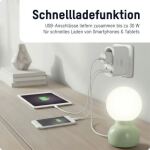 Ansmann HS330 Tablets, Smartphone Weiß AC Schnellladung Drinnen