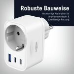 Ansmann HS330 Tablets, Smartphone Weiß AC Schnellladung Drinnen