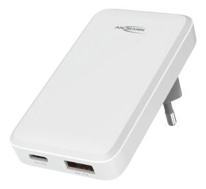 Ansmann 1001-0174 Ladegerät für Mobilgeräte Universal Weiß AC Schnellladung Drinnen