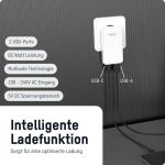 Ansmann 1001-0174 Ladegerät für Mobilgeräte Universal Weiß AC Schnellladung Drinnen