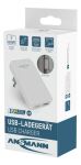 Ansmann 1001-0174 Ladegerät für Mobilgeräte Universal Weiß AC Schnellladung Drinnen