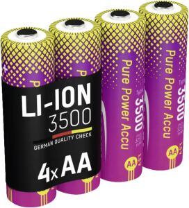 Ansmann 1312-0042 Industrieakku Lithium 3500 mAh 1,5 V