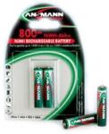 Akku AA ANSMANN DECT 800mAh maxE 2er Mignon, HR6, 1.2V,...