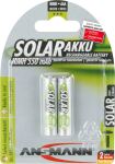 Akku AAA ANSMANN Solar 550mAH    2er Micro, NiMH, HR03, 1.2V