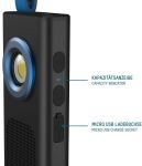 ANSMANN Mobiles Licht Arbeitsleuchte mit COB-LED, Lautsprecher, aufladbar