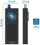 ANSMANN Mobiles Licht Arbeitsleuchte mit COB-LED, Lautsprecher, aufladbar