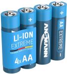 Batterie AA   ANSMANN Lithium    4er 4x Mignon  Lithium...
