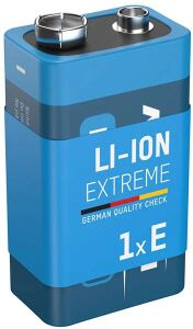 Batterie 9V   ANSMANN Lithium    1er 1x 9V Block  Lithium Extreme