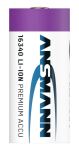 Ansmann 1300-0017 Haushaltsbatterie Wiederaufladbarer Akku 16340 Lithium-Ion (Li-Ion)