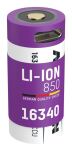 Akku Li-Ion ANSMANN 850mAh 16340 3.6V Lithium, Micro-USB...