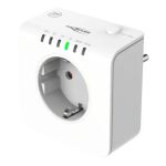 Ansmann AES1.5 Smart Plug 3680 W Haus Weiß