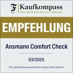 Ansmann 1900-0110 Batterietester Weiß