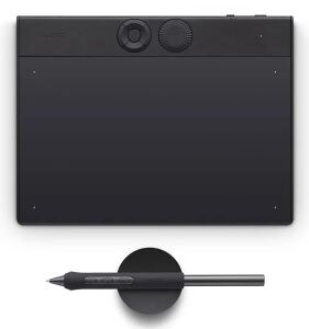 Wacom Intuos Pro Small – 2025 Grafiktablett Schwarz 187 x 105 mm USB/Bluetooth