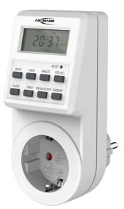 ANSMANN Wochenzeitschaltuhr AES6, 3680W,individuell programmierbar