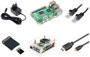 RASPBERRY Pi 5 4GB Einstieg Kit 4GB/Gehäuse/SD-Card 32GB/Zubehör
