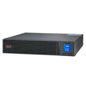 APC Easy UPS On-Line, 1000VA/900W, Rackmontage 2HE, 230V, 3x IEC C13 Ausgänge, Intelligenter Kartensteckplatz, LCD, mit Rackmontagekit