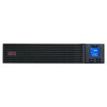 APC Easy UPS On-Line, 1000VA/900W, Rackmontage 2HE, 230V, 3x IEC C13 Ausgänge, Intelligenter Kartensteckplatz, LCD, mit Rackmontagekit