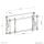 Neomounts LED-VW1750BLACK Videowall-Wandhalterung 32-55" - Pull-Out - max 35 kg