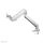 Neomounts NM-D775SILVER Monitorarm 10-32" - Gasfeder - Topfix - 180°-Stopp