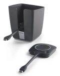 Barco ClickShare Button und Tray im Paket