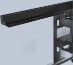 B-TECH Wandhalterung 600x400 -45kg bis 75/neig/swivel/schwarz