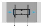 B-Tech Elements Fixed 400 Flat 165,1 cm (65") Wand Schwarz, Blau