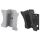 B-Tech LCD TV flat wall mount bracket Schwarz