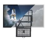 B-Tech BT7885 2,18 m (86") Schwarz