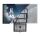 B-Tech BT7885 2,18 m (86") Schwarz